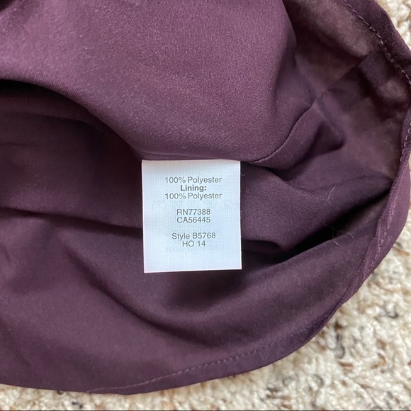 Madewell Radiant Dress in Plum Size 6 - Picture 9 of 12